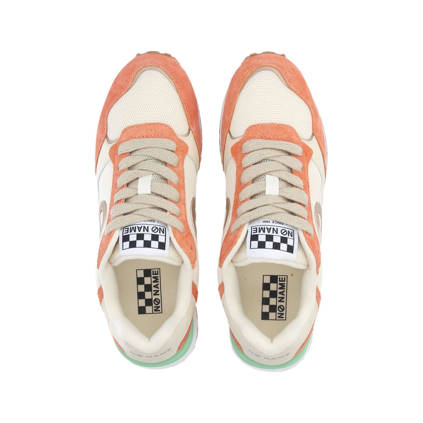 TOVA RUNNER W - SUEDE/MESH/NAPP - MELON/OFF WHITE/BEIGE